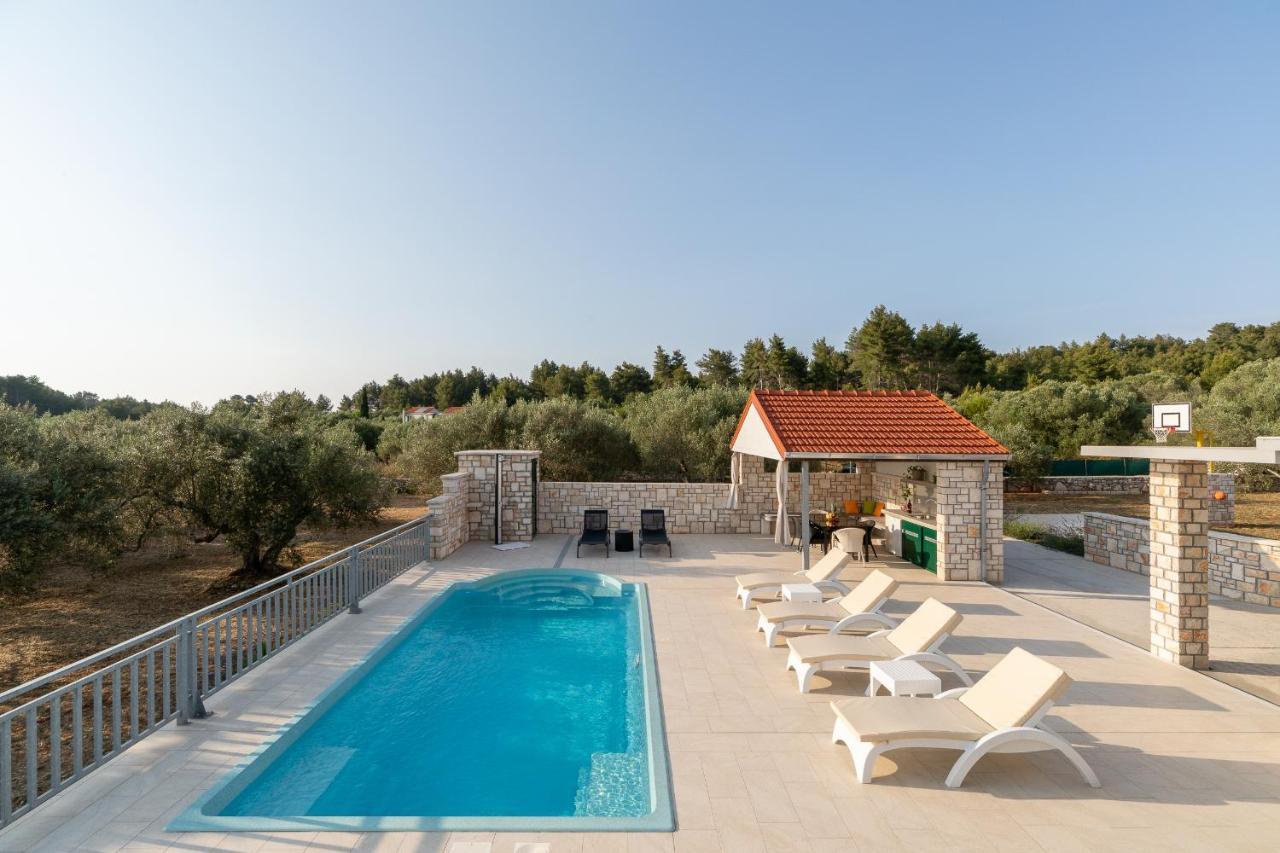 Villa Barbara - Olive Paradise, With Chlorine-Free Pool Vela Luka Exterior photo